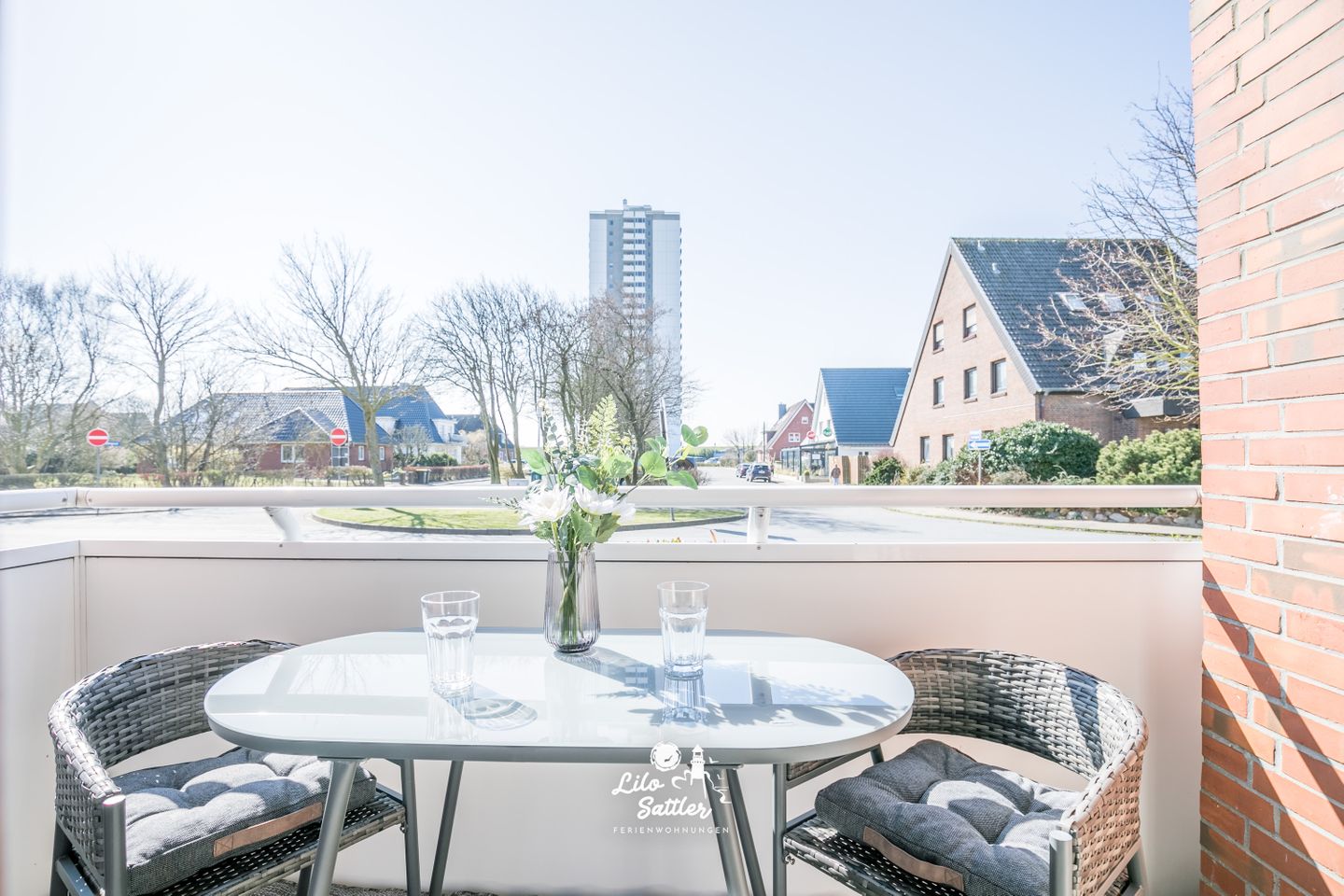 Haus Luv, Whg. 4 Balkon