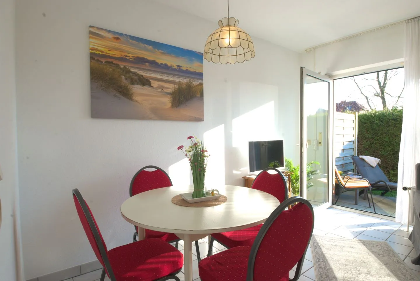 Ferienwohnung Schlatmann Norddeich - Wohnzimmer