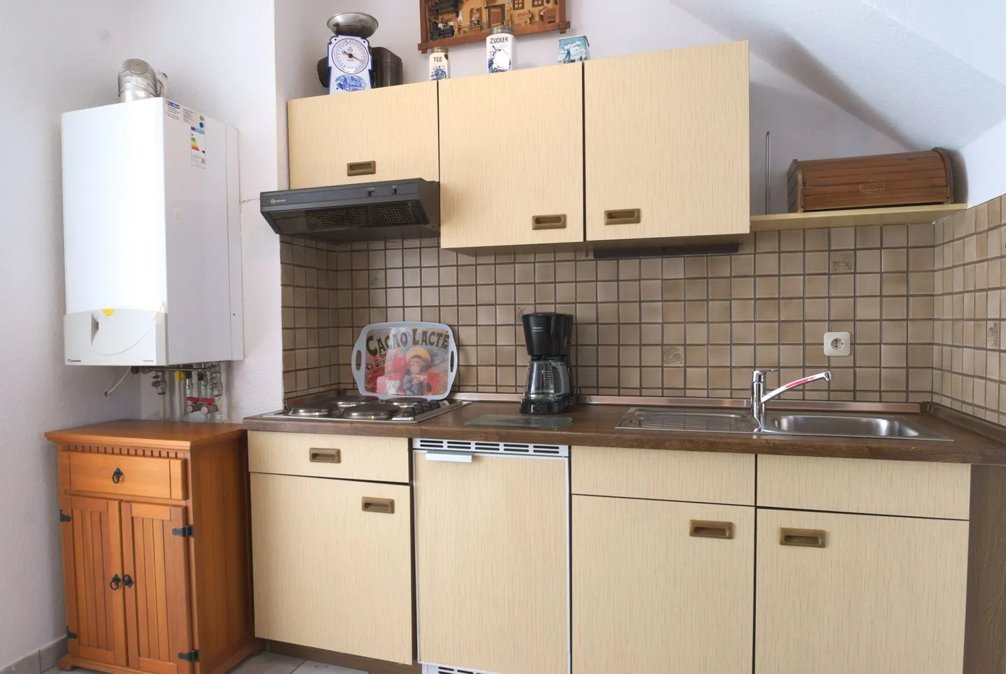 Ferienwohnung Schlatmann Norddeich - Küche / Küchenzeile