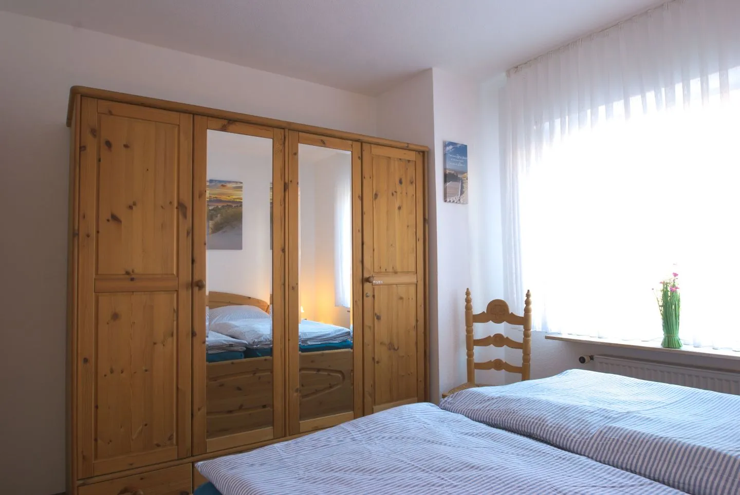 Ferienwohnung Schlatmann Norddeich - Schlafzimmer