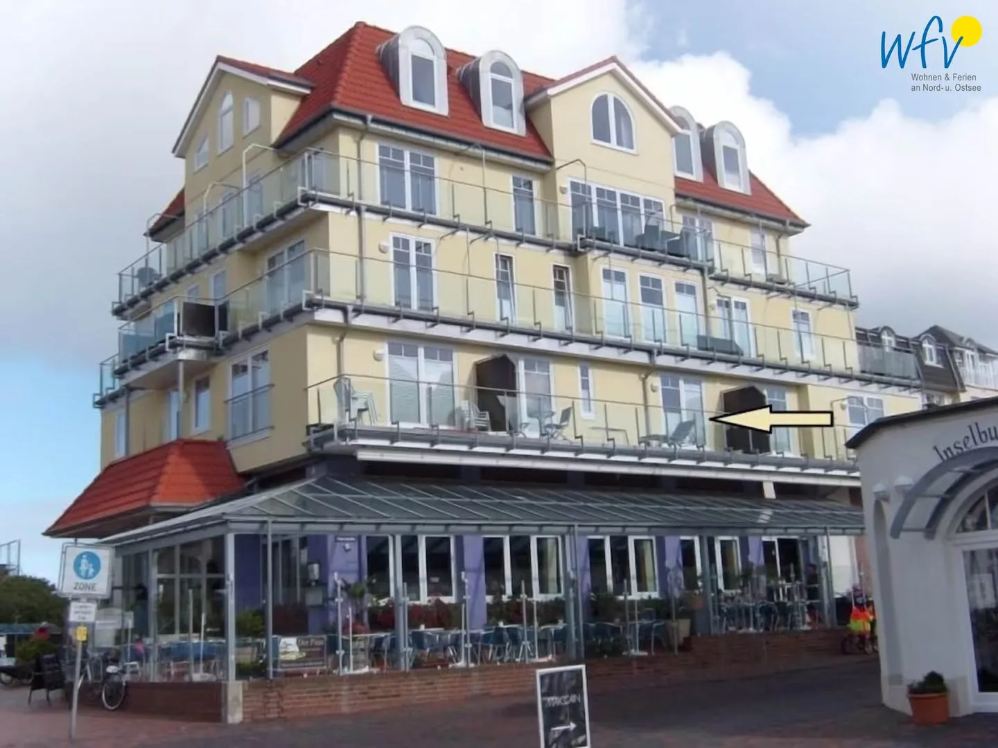 Haus Anna See Ferienwohnung Südperle Wangerooge - Hauptansicht