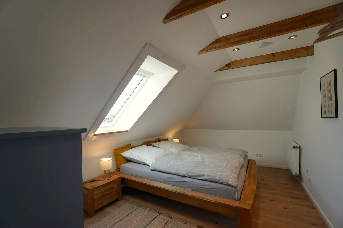 Raabennest - Bewusst Genießen: Junges Wohnen im Alten Dorf Schleswig - Schlafzimmer