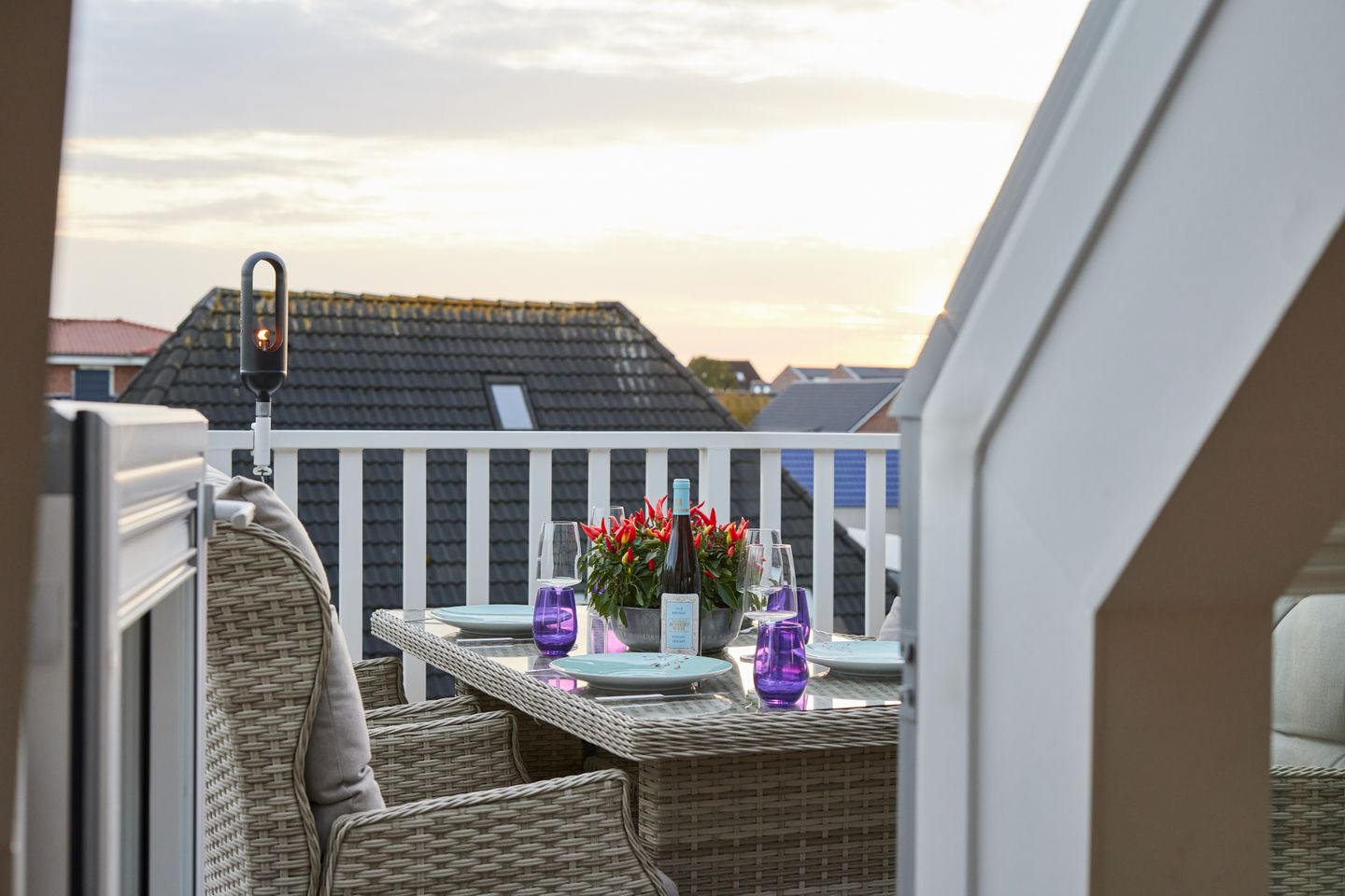 WOLKEN.NEST Penthouse-Suite, Terrasse