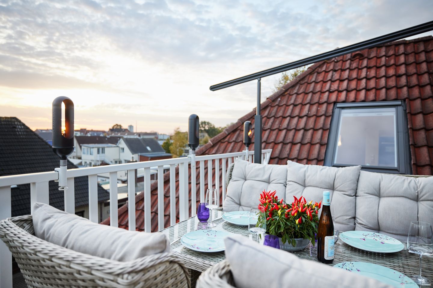 WOLKEN.NEST Penthouse-Suite,  Terrasse
