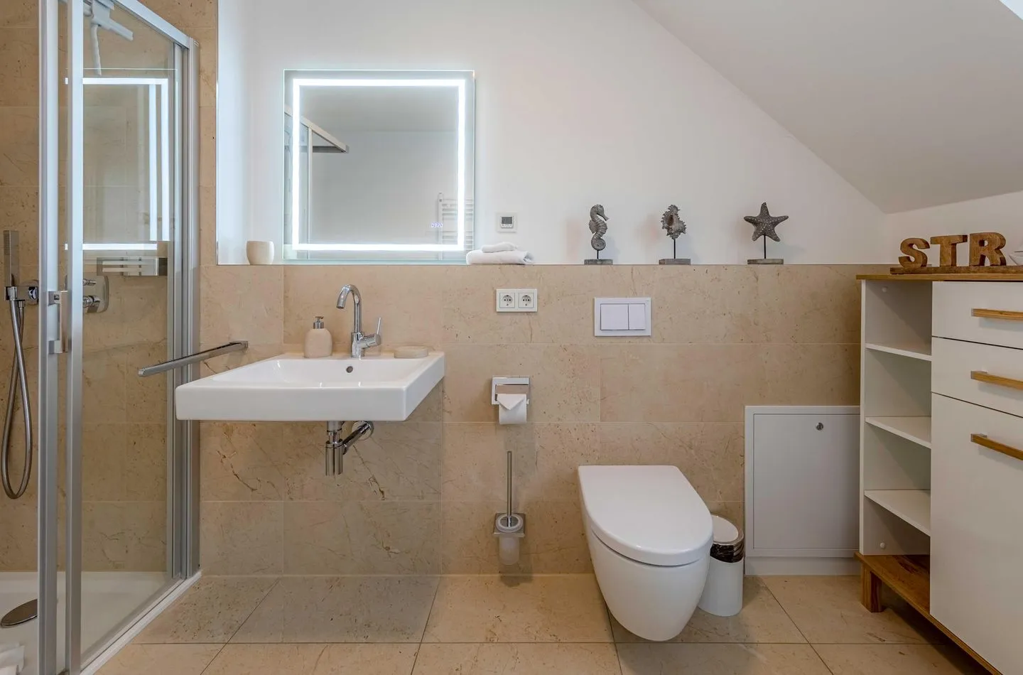 Ostseenest Fuhlendorf - Badezimmer