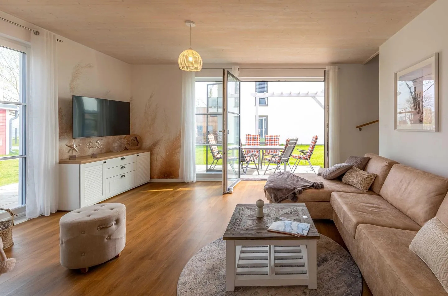 Ostseenest Fuhlendorf - Einfamilienhaus Ostseenest Fuhlendorf mit großem Wohnzimmer