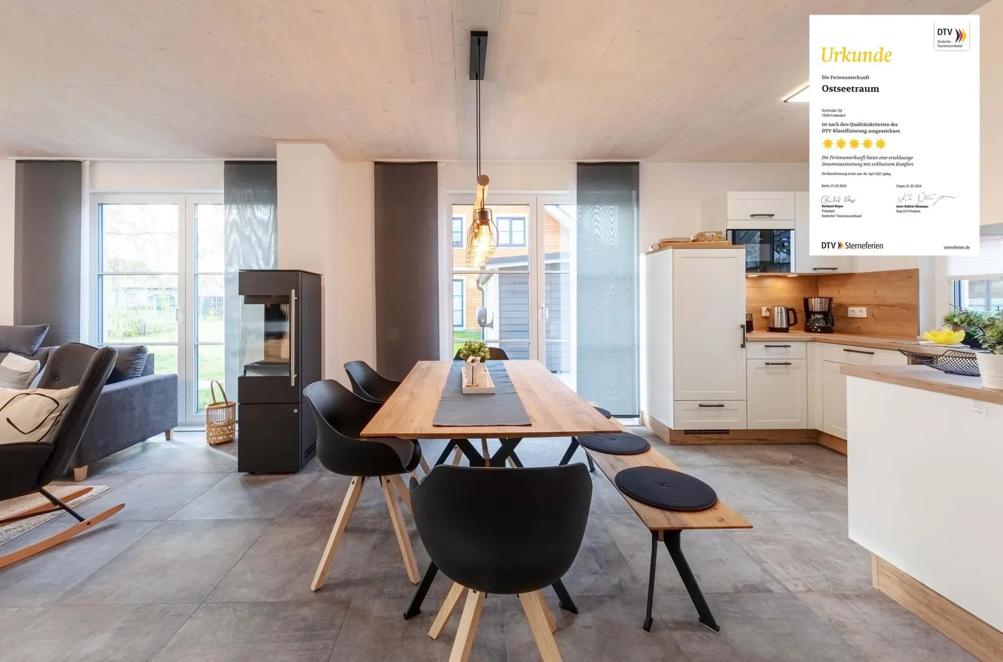 Ostseetraum Fuhlendorf - Wohnzimmer