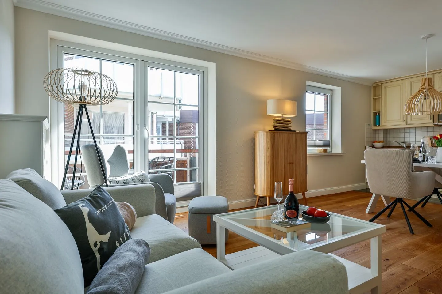 Kampstr. 9, W5, GB3 Westerland - Wohnzimmer