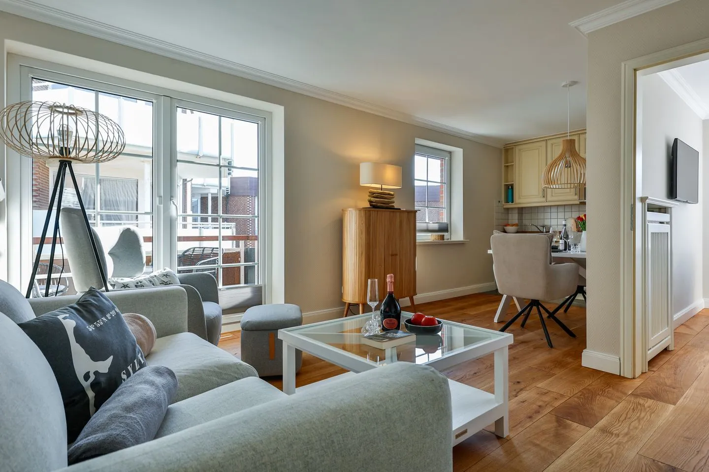Kampstr. 9, W5, GB3 Westerland - Wohnzimmer