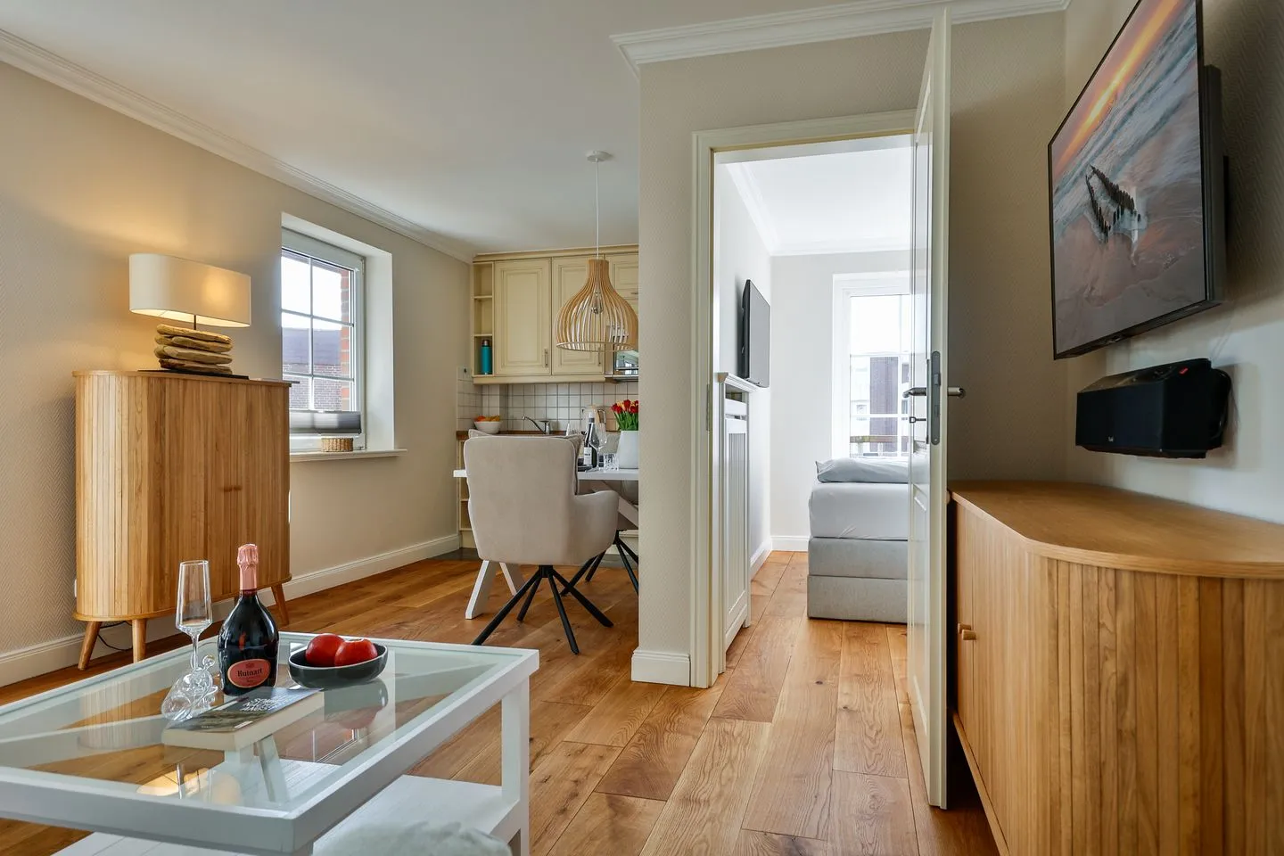 Kampstr. 9, W5, GB3 Westerland - Wohnzimmer