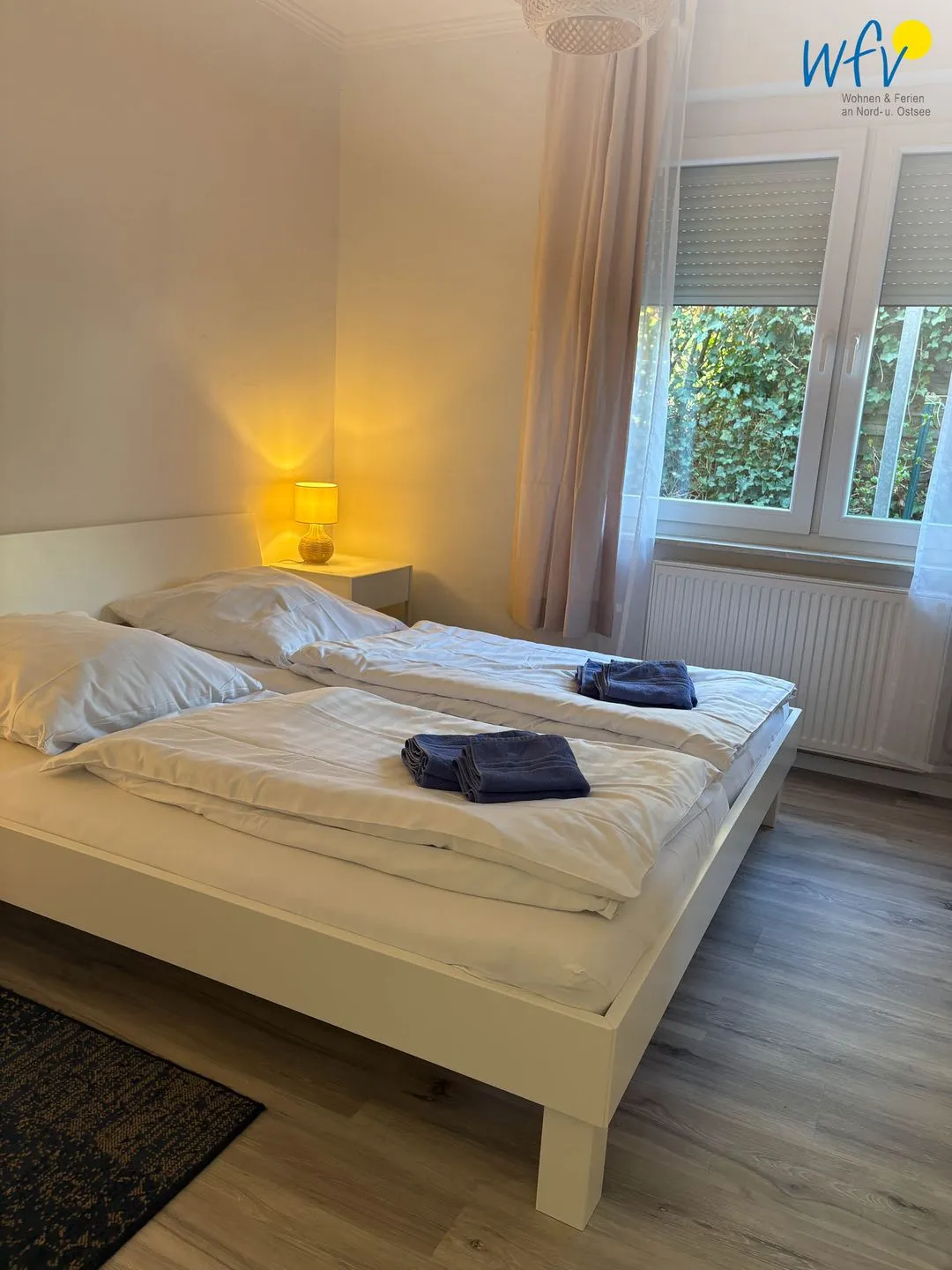 Villa Düna Ferienwohnung 2 Wangerooge - Schlafzimmer