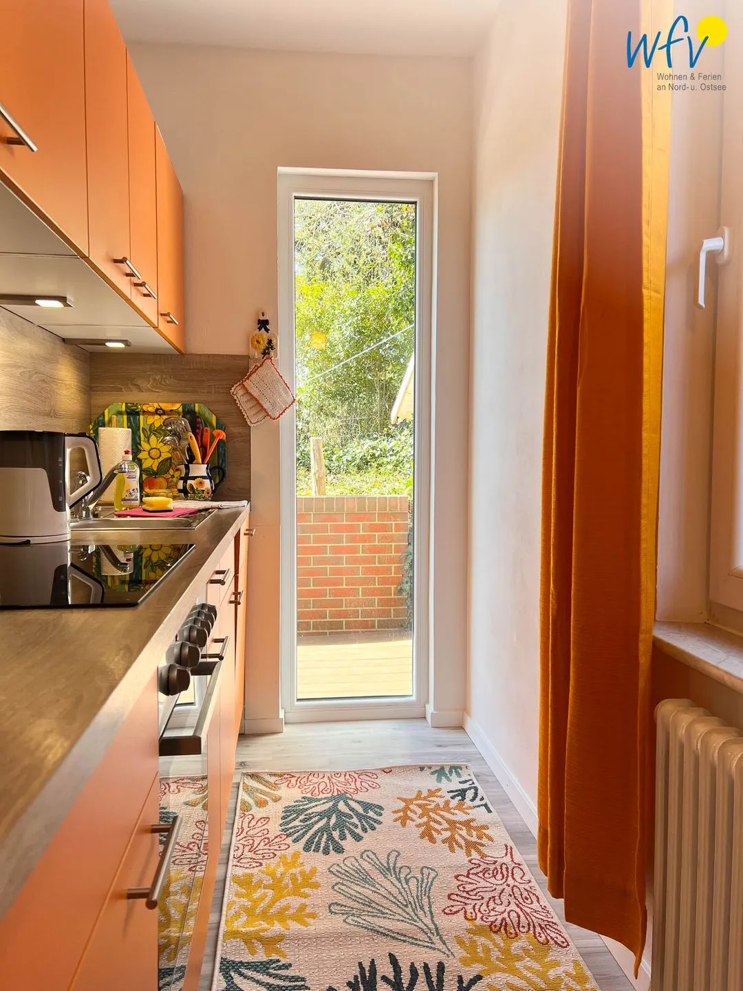 Villa Düna Ferienwohnung 2 Wangerooge - Küche / Küchenzeile