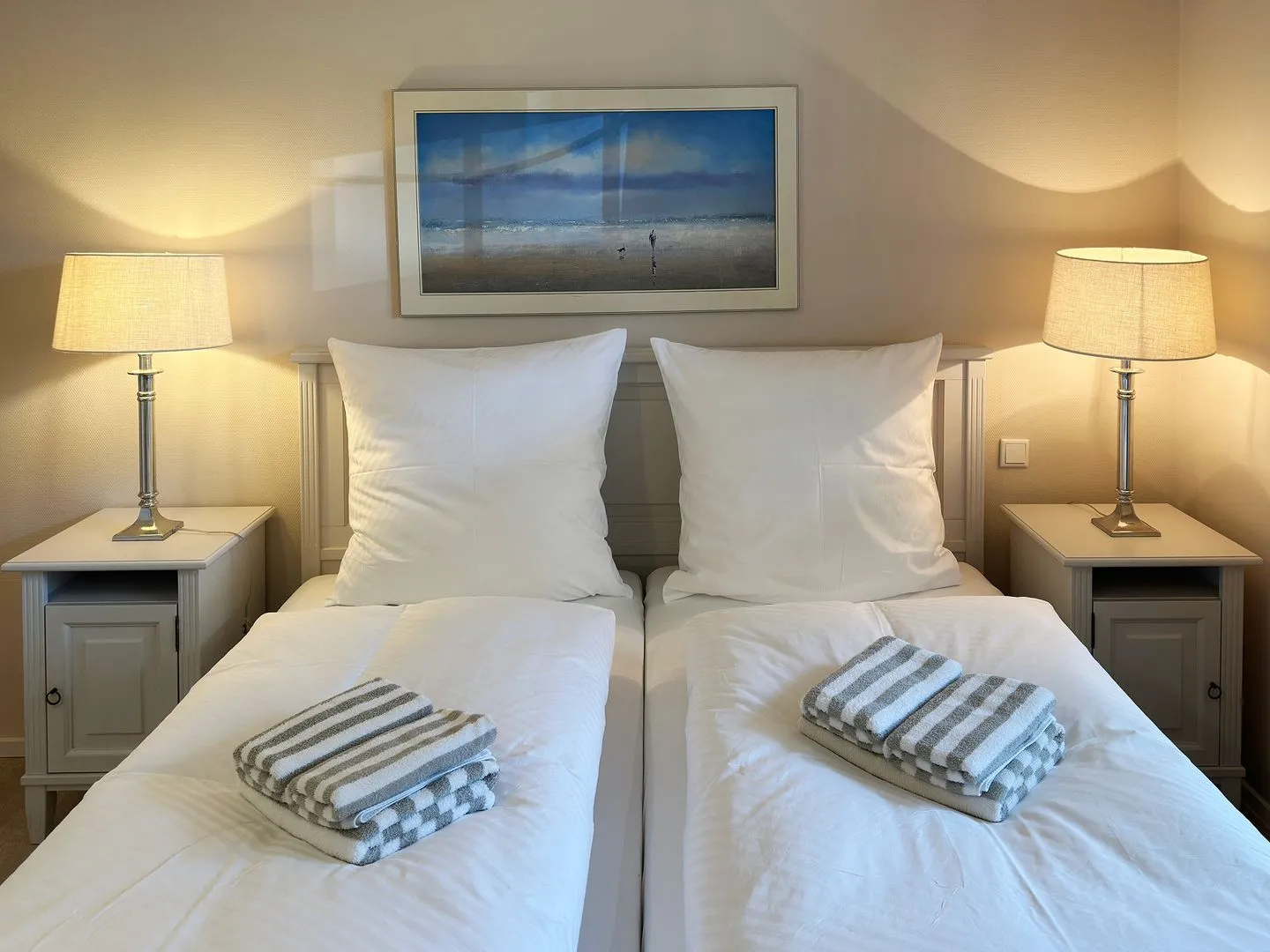 Strand Residenz Ferienwohnung *Strand Residenz 11* Wittdün auf Amrum - Schlafzimmer