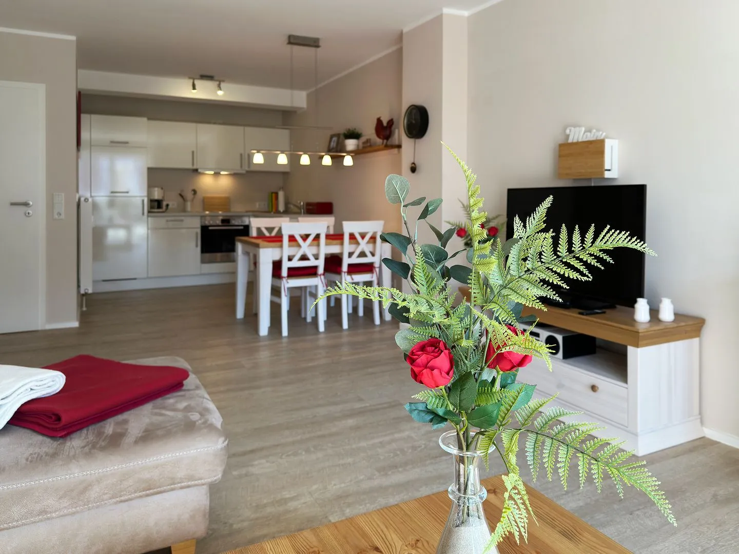 Strand Residenz Ferienwohnung *Strand Residenz 11* Wittdün auf Amrum - Wohnzimmer