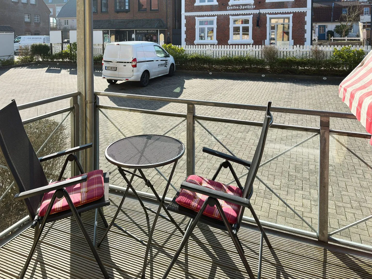 Strand Residenz Ferienwohnung *Strand Residenz 11* Wittdün auf Amrum - Balkon