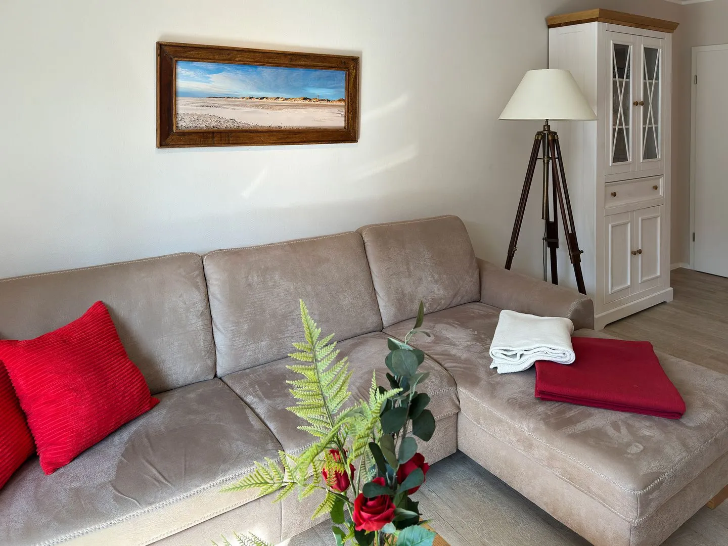 Strand Residenz Ferienwohnung *Strand Residenz 11* Wittdün auf Amrum - Wohnzimmer