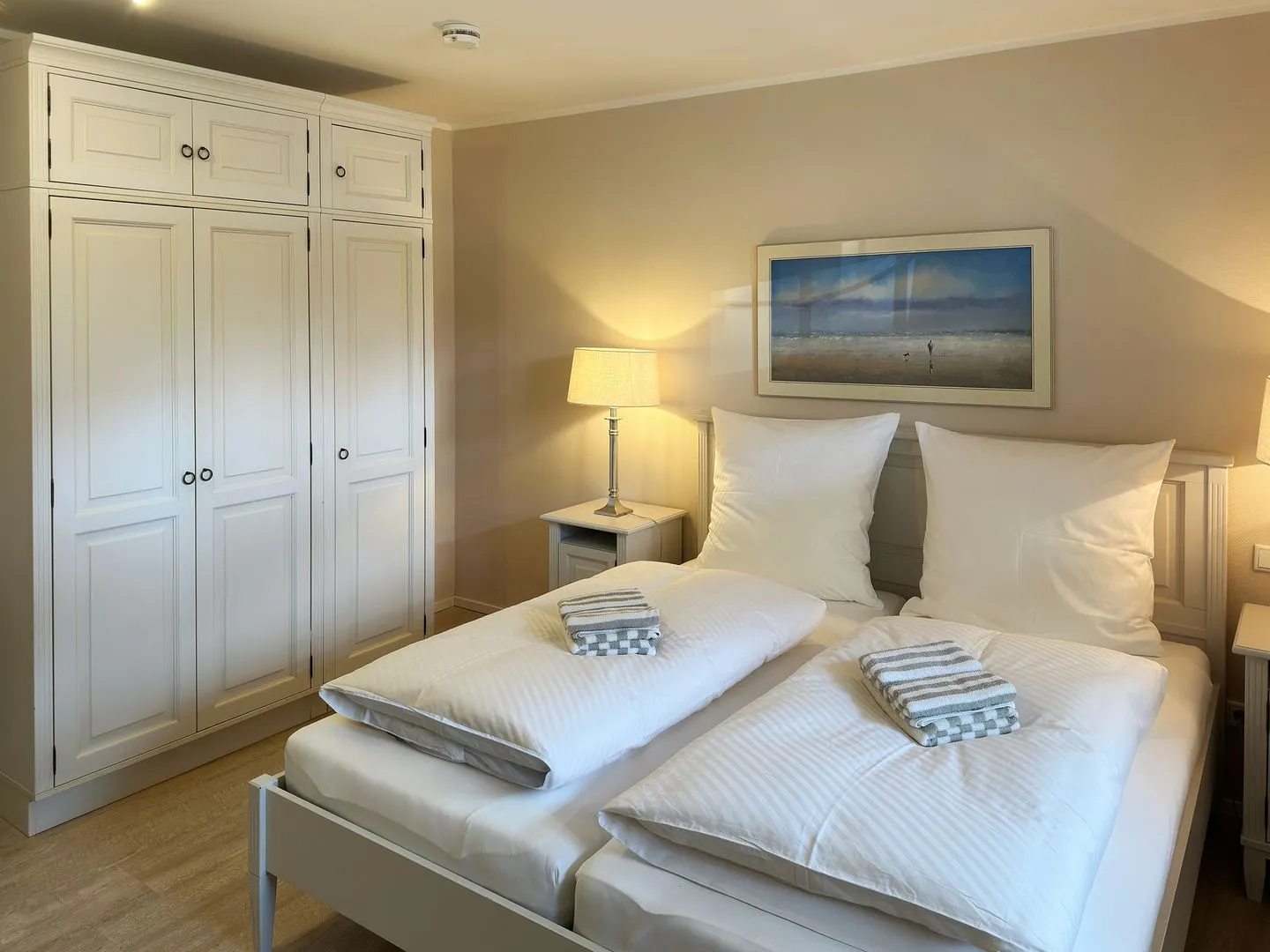 Strand Residenz Ferienwohnung *Strand Residenz 11* Wittdün auf Amrum - Schlafzimmer