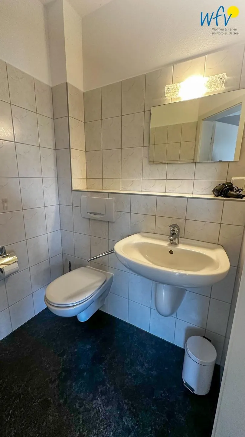Haus Windland Ferienwohnung 10 Rügen - Dranske - Gäste-WC