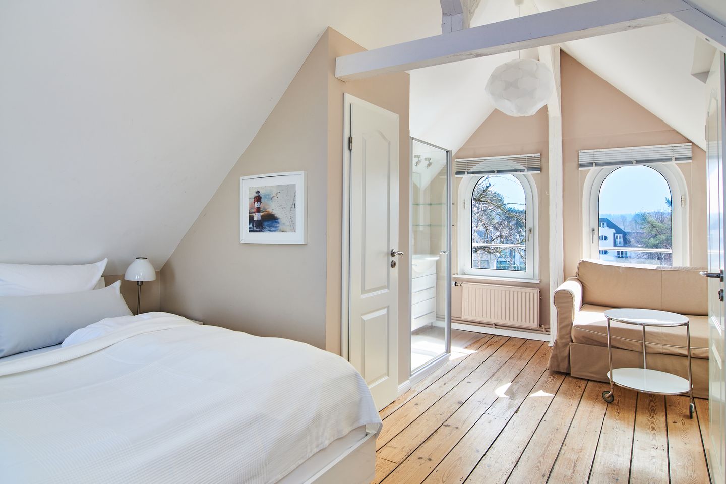 Villa Dünenblick Doppelzimmer Leuchtturm Timmendorfer Strand -