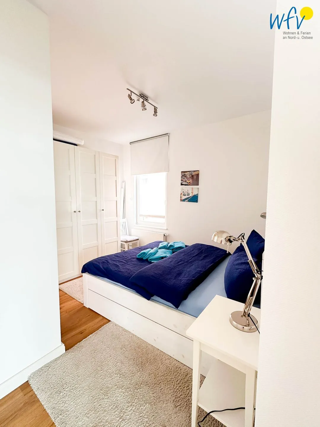 Haus Süderoog Ferienwohnung Vördör Juist - Schlafzimmer