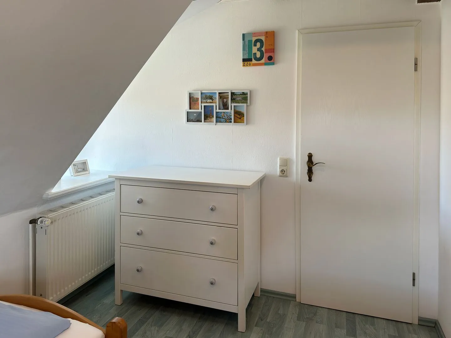 Hüs Sanskiin Ferienwohnung *Goodshenk* Süddorf auf Amrum - Schlafzimmer