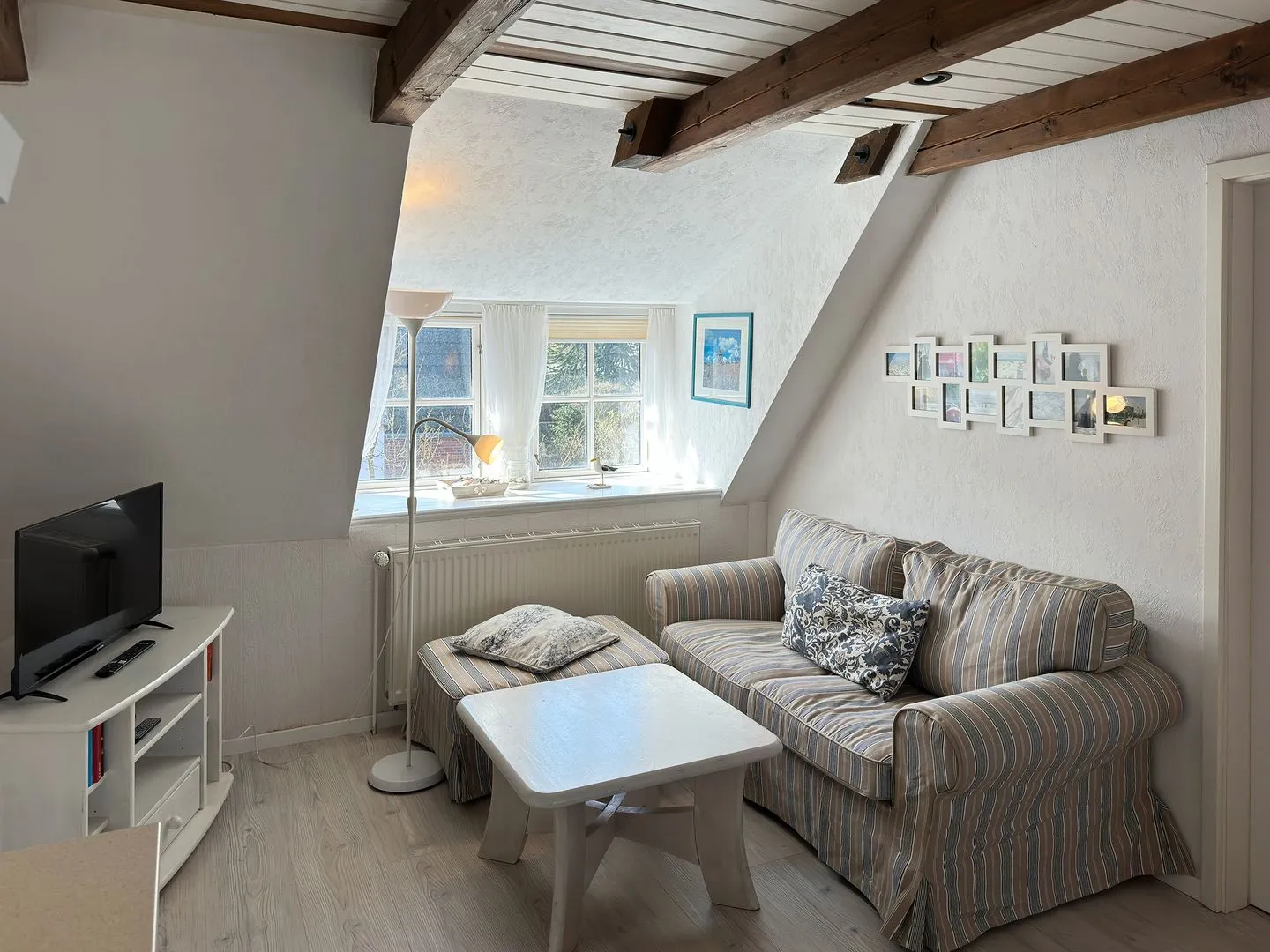 Hüs Sanskiin Ferienwohnung *Goodshenk* Süddorf auf Amrum - Wohnzimmer