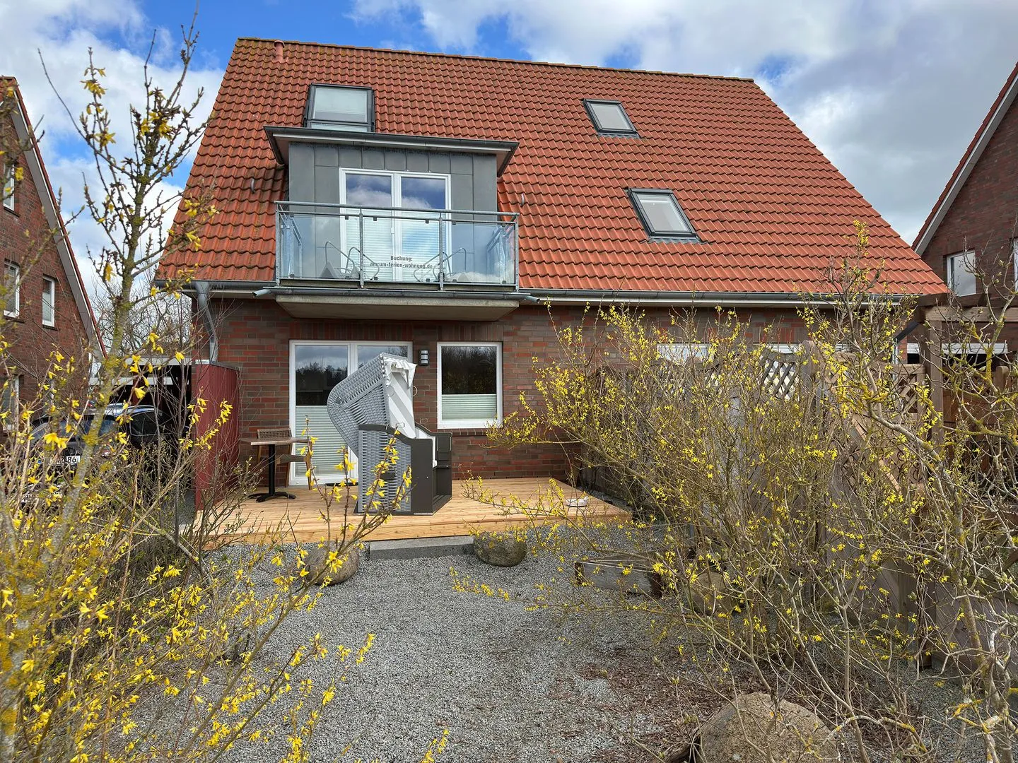 Ferienwohnung *Ose* Wittdün auf Amrum - Terrasse