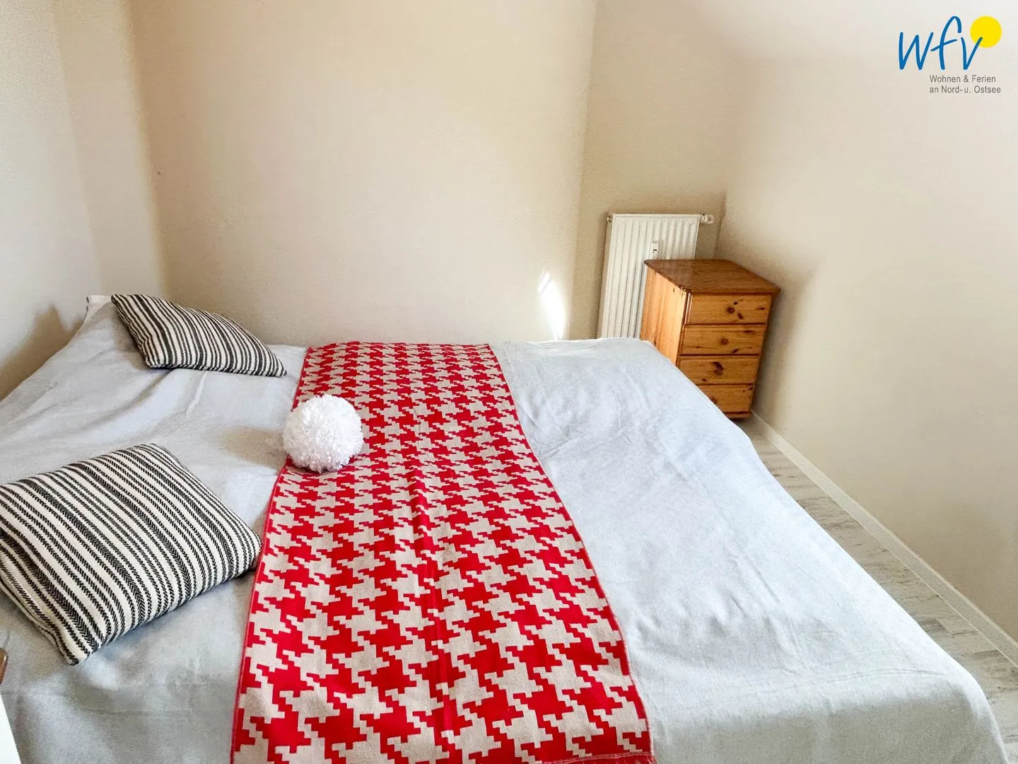 Haus Windland Ferienwohnung Boddenblick Rügen - Dranske - Schlafzimmer