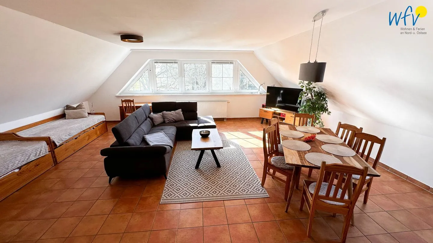Haus Windland Ferienwohnung Boddenblick Rügen - Dranske - Schlafzimmer