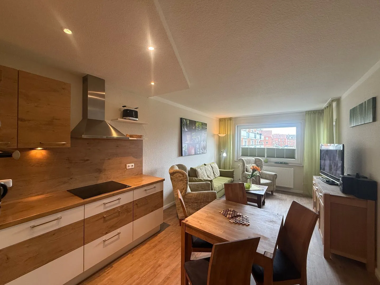 Ferienwohnung im Haus Nordland App 38 Westerland - Wohnzimmer