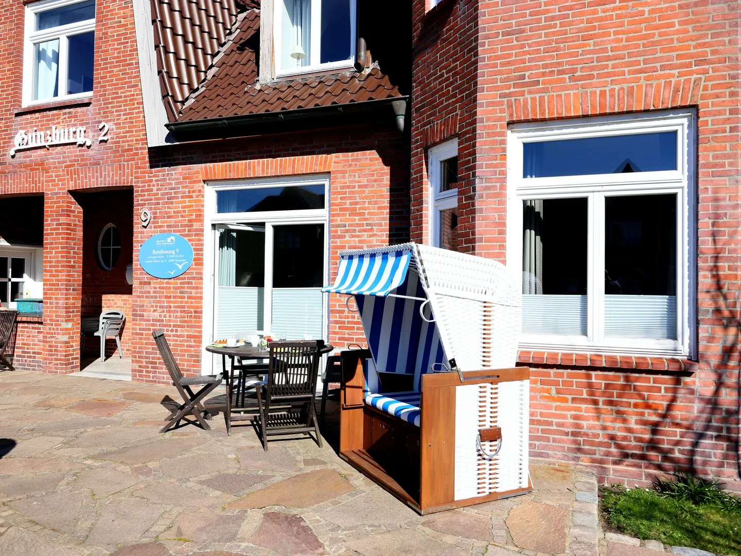 Bundiswung 9, Whg. 2 Westerland - Terrasse