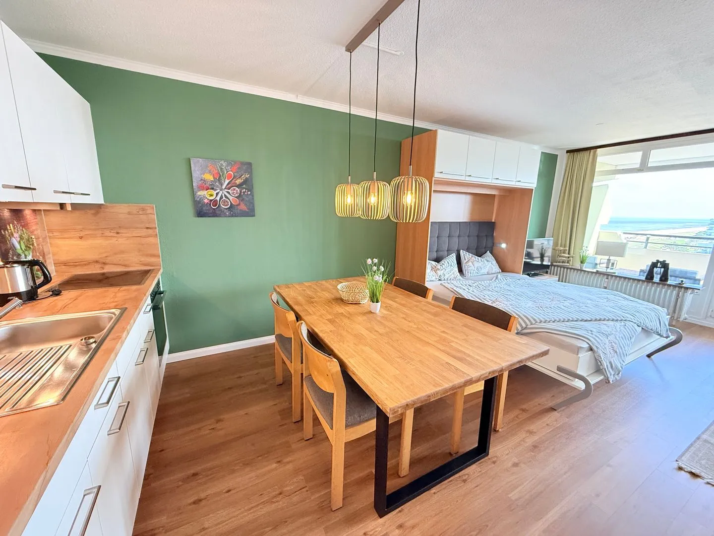 Panorama Whg. 111, 8. OG - Küche / Küchenzeile