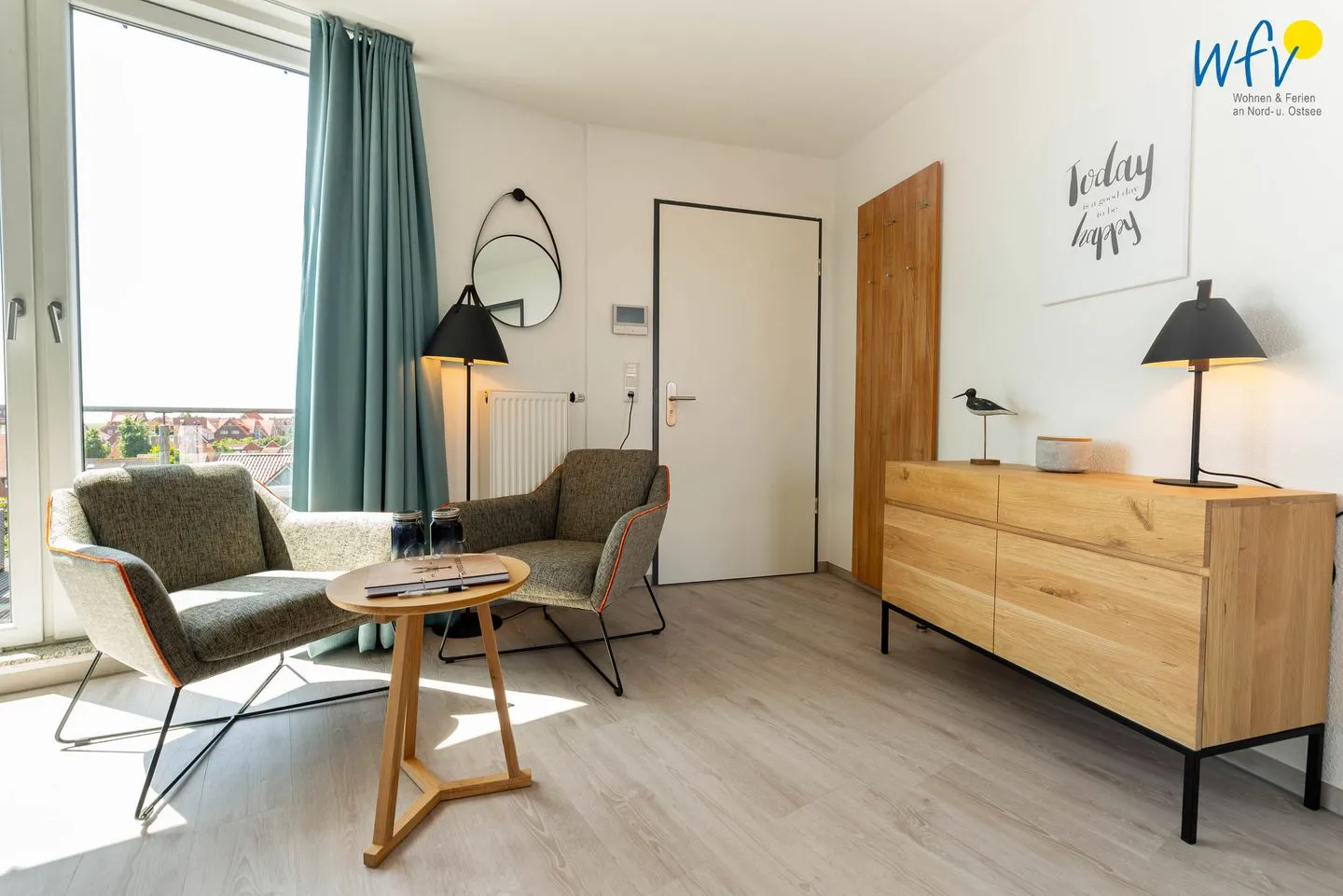 Haus Hummer Köbes Ferienwohnung Hummer Juist - Wohnzimmer