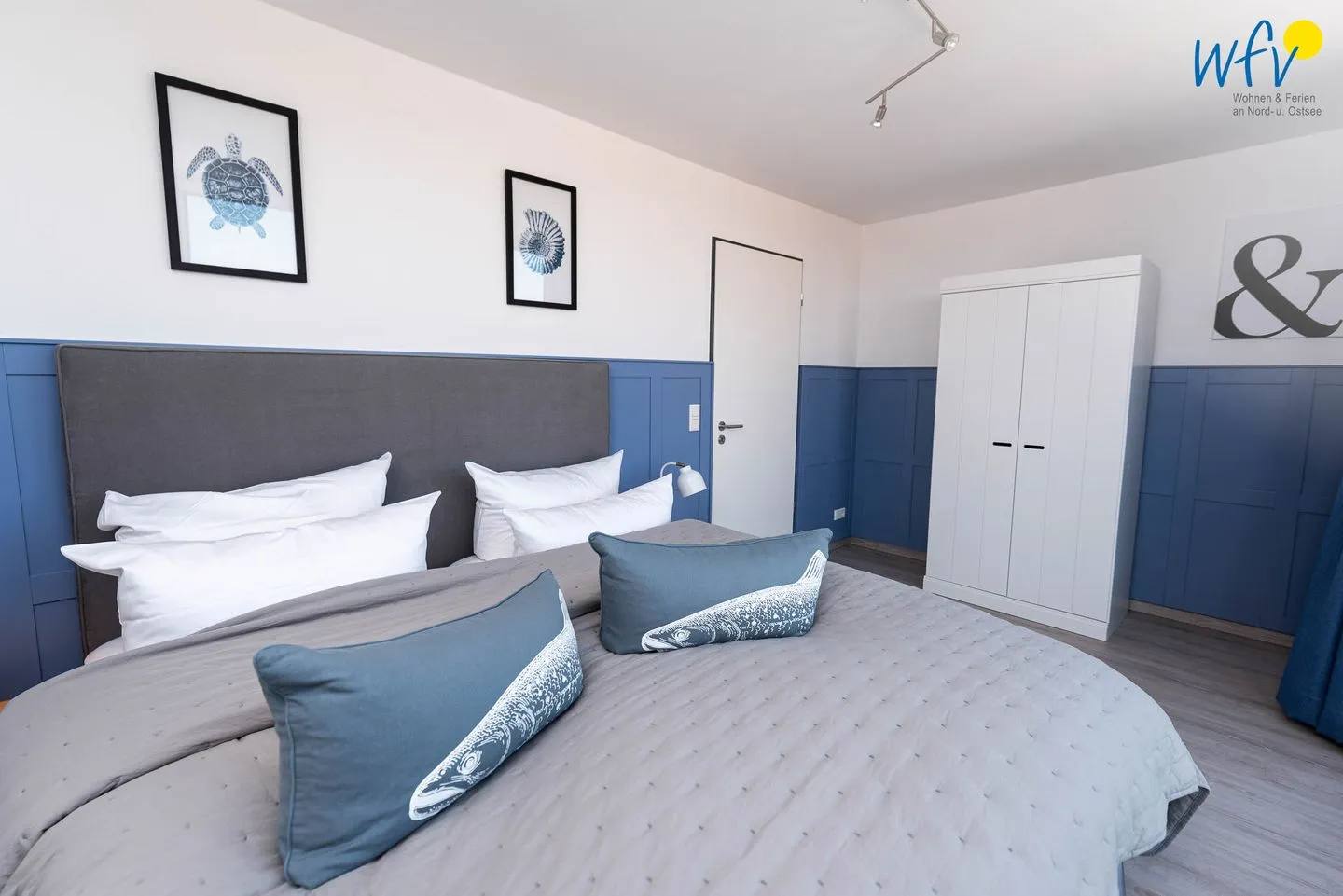 Haus Hummer Köbes Ferienwohnung Hummer Juist - Schlafzimmer