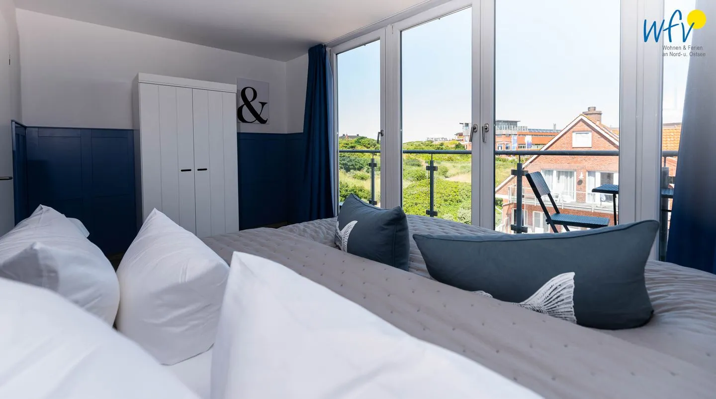 Haus Hummer Köbes Ferienwohnung Hummer Juist - Schlafzimmer
