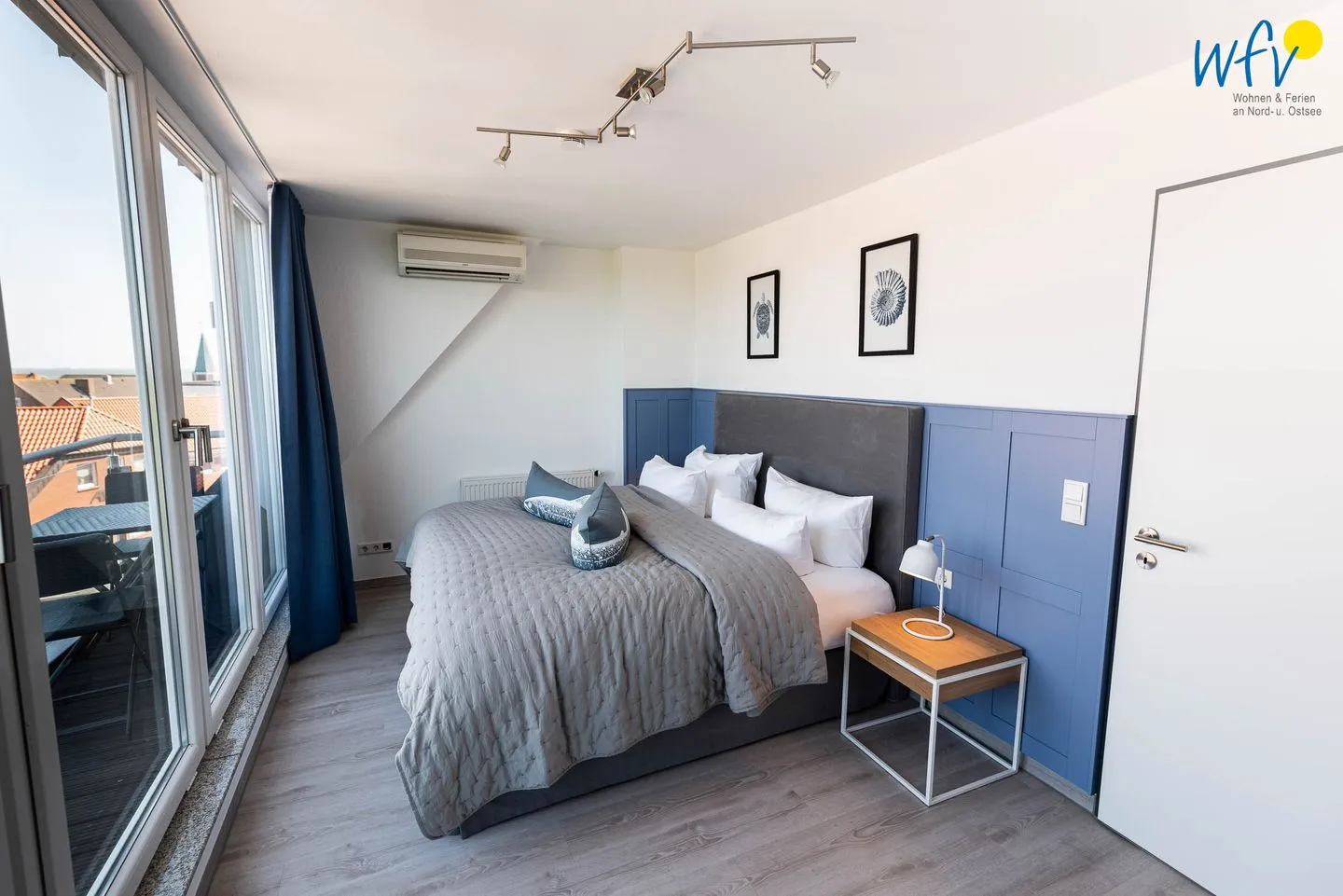 Haus Hummer Köbes Ferienwohnung Hummer Juist - Schlafzimmer