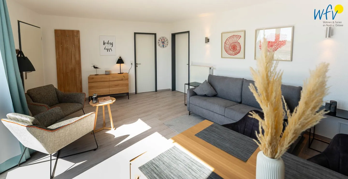 Haus Hummer Köbes Ferienwohnung Hummer Juist - Wohnzimmer