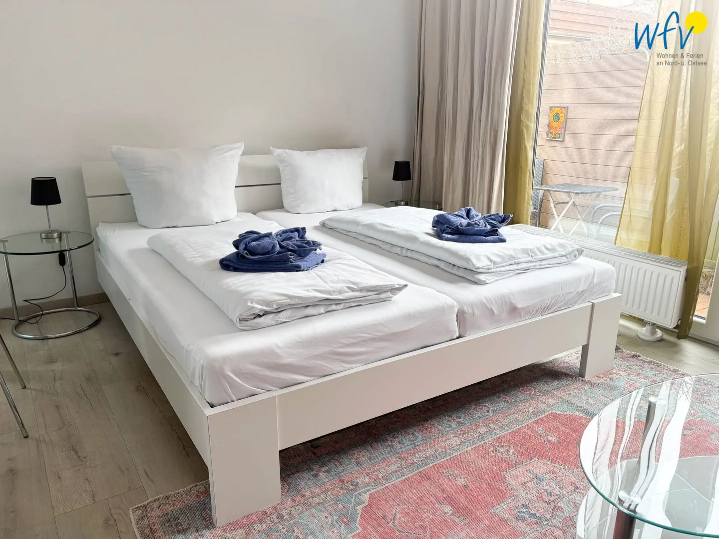 Villa Düna Ferienwohnung 1 Wangerooge - Schlafzimmer