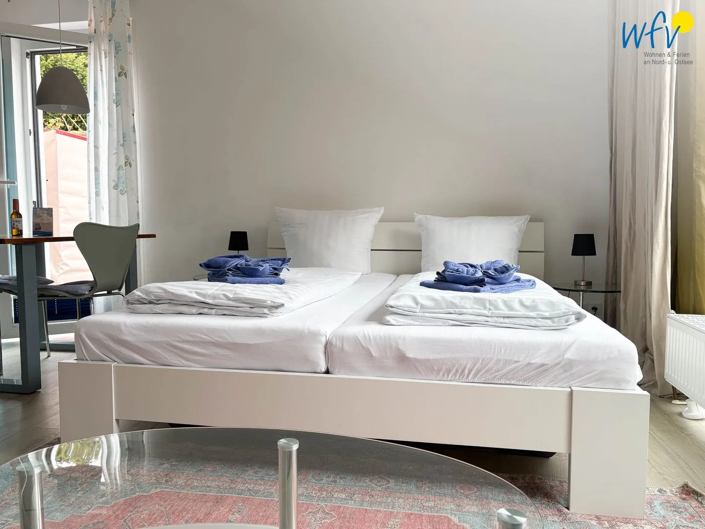 Villa Düna Ferienwohnung 1 Wangerooge - Schlafzimmer