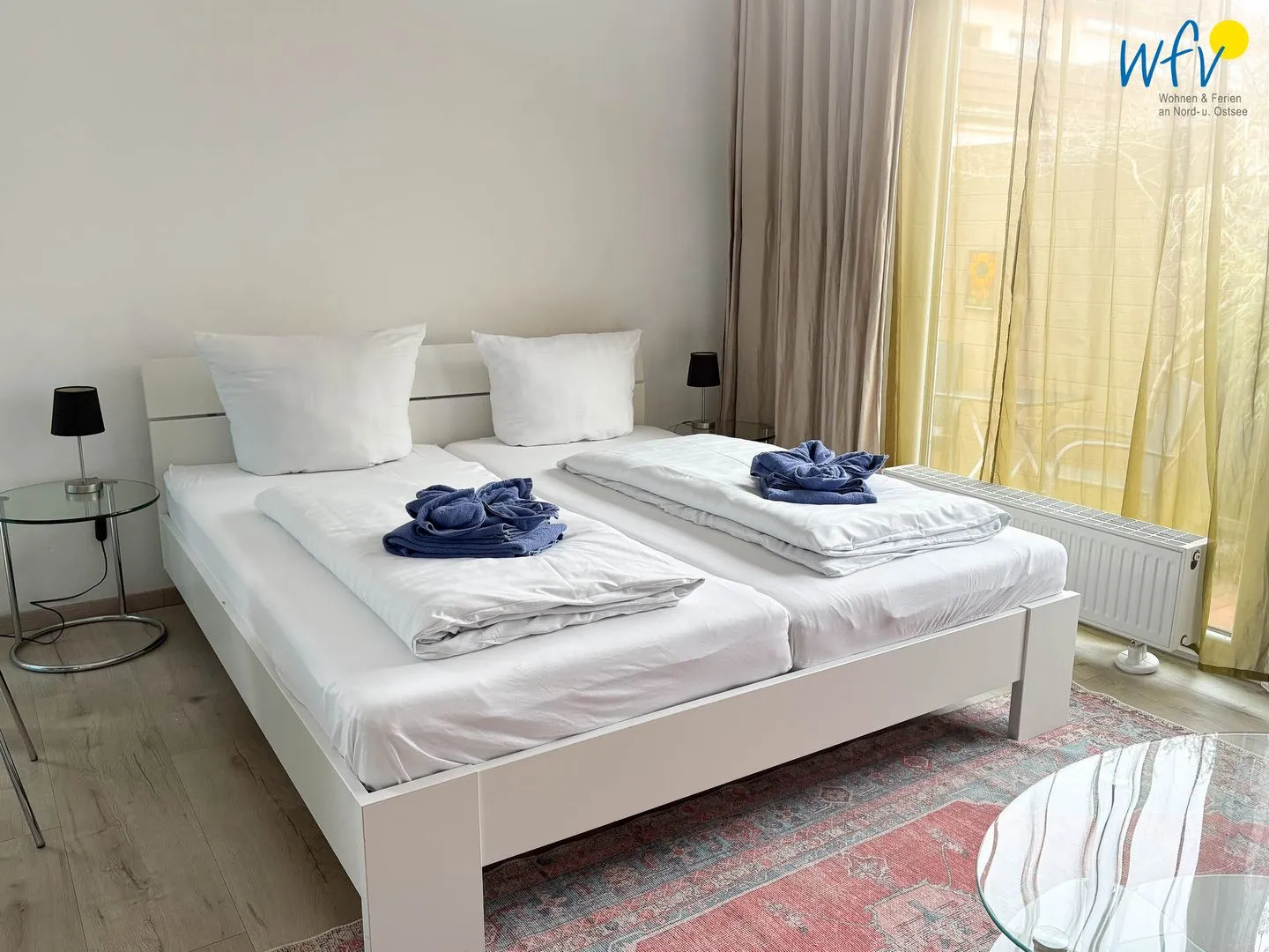 Villa Düna Ferienwohnung 1 Wangerooge - Schlafzimmer