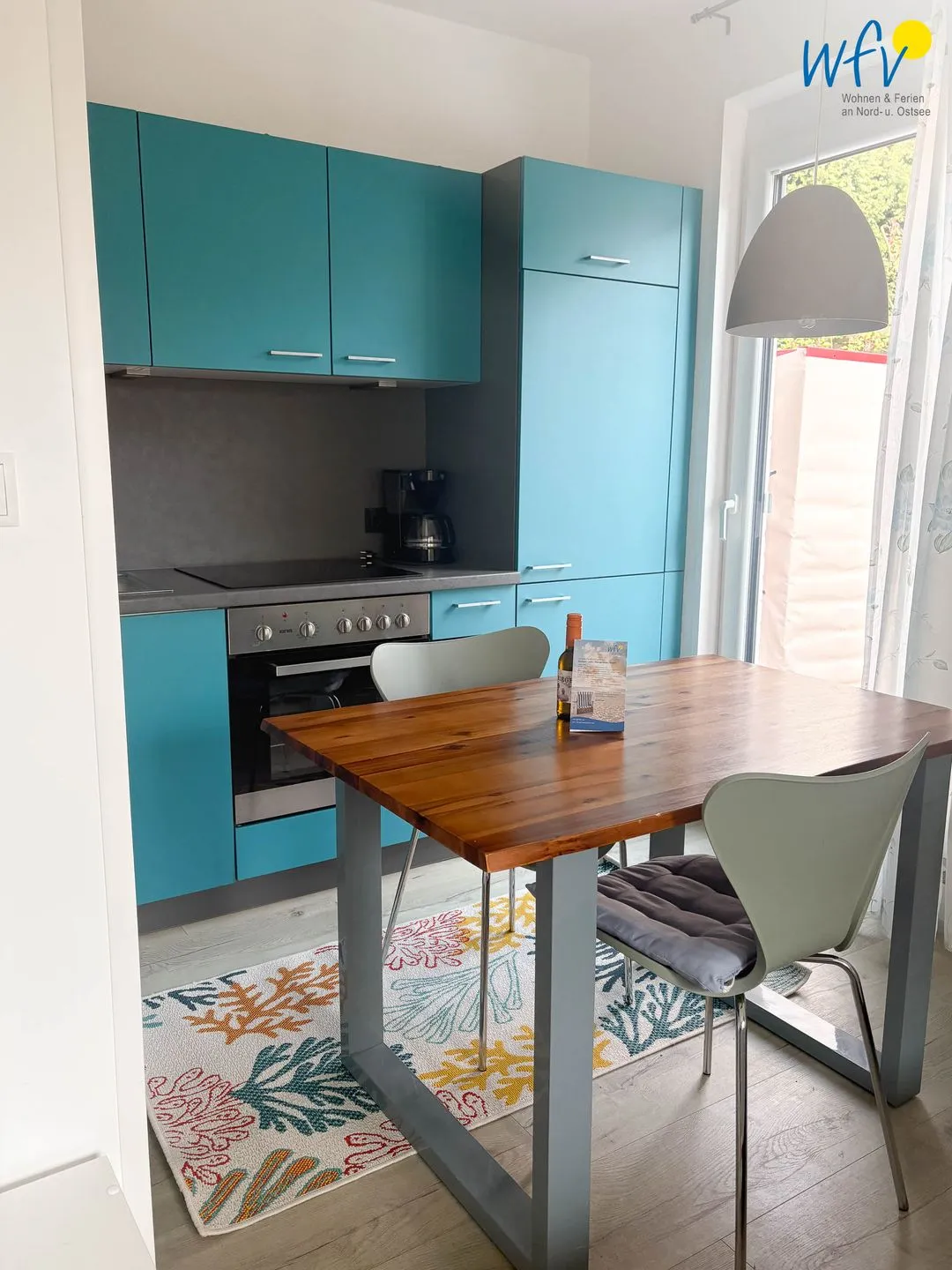 Villa Düna Ferienwohnung 1 Wangerooge - Küche / Küchenzeile