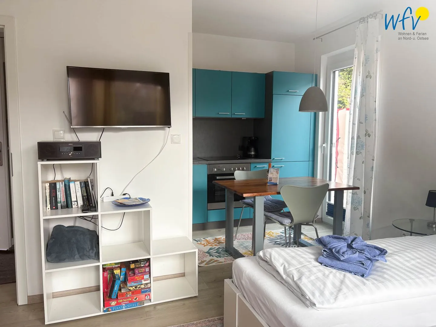 Villa Düna Ferienwohnung 1 Wangerooge - Küche / Küchenzeile