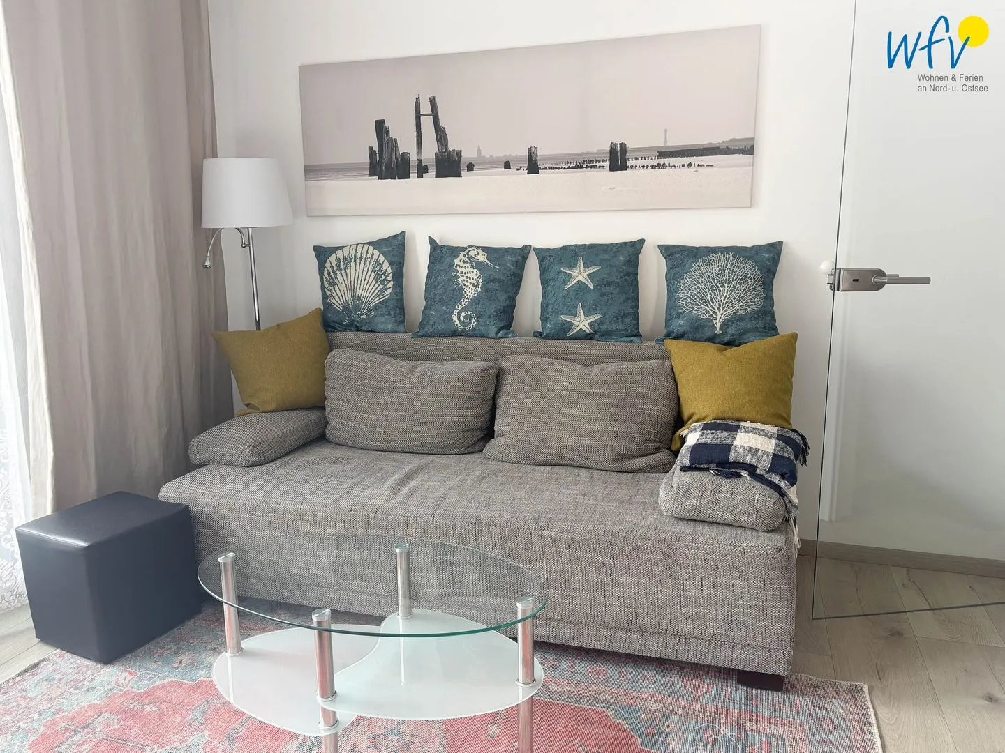 Villa Düna Ferienwohnung 1 Wangerooge - Wohnzimmer