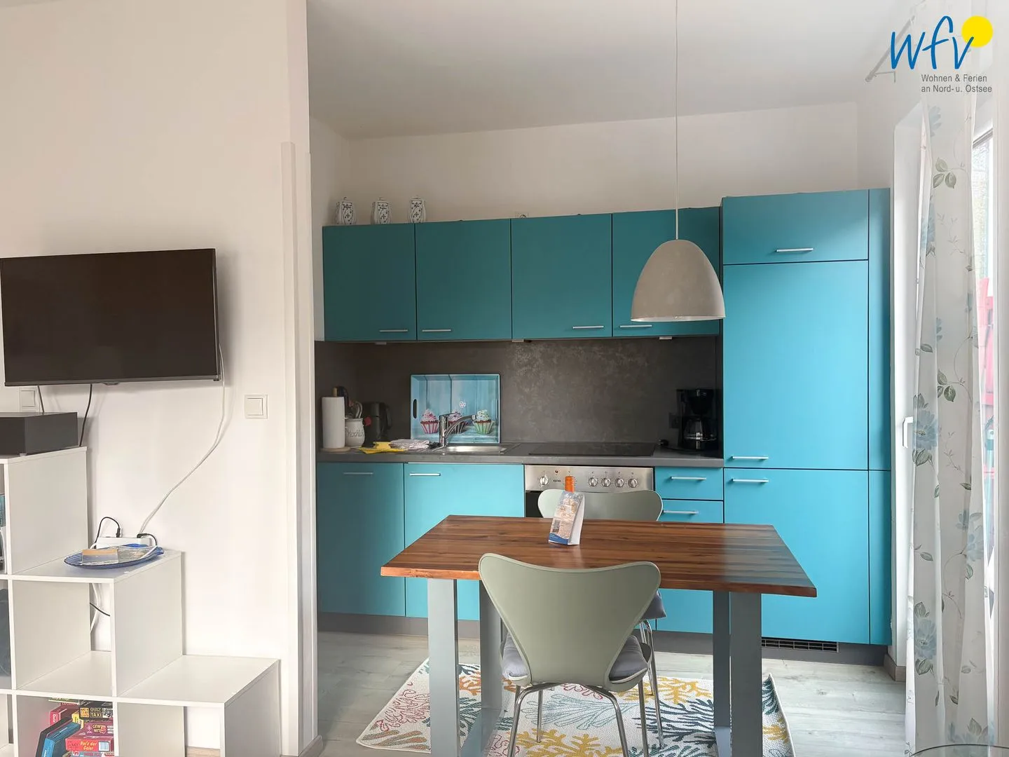 Villa Düna Ferienwohnung 1 Wangerooge - Küche / Küchenzeile