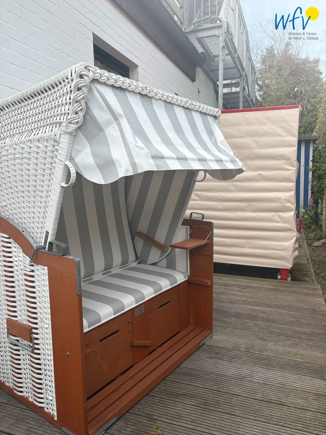 Villa Düna Ferienwohnung 1 Wangerooge - Terrasse
