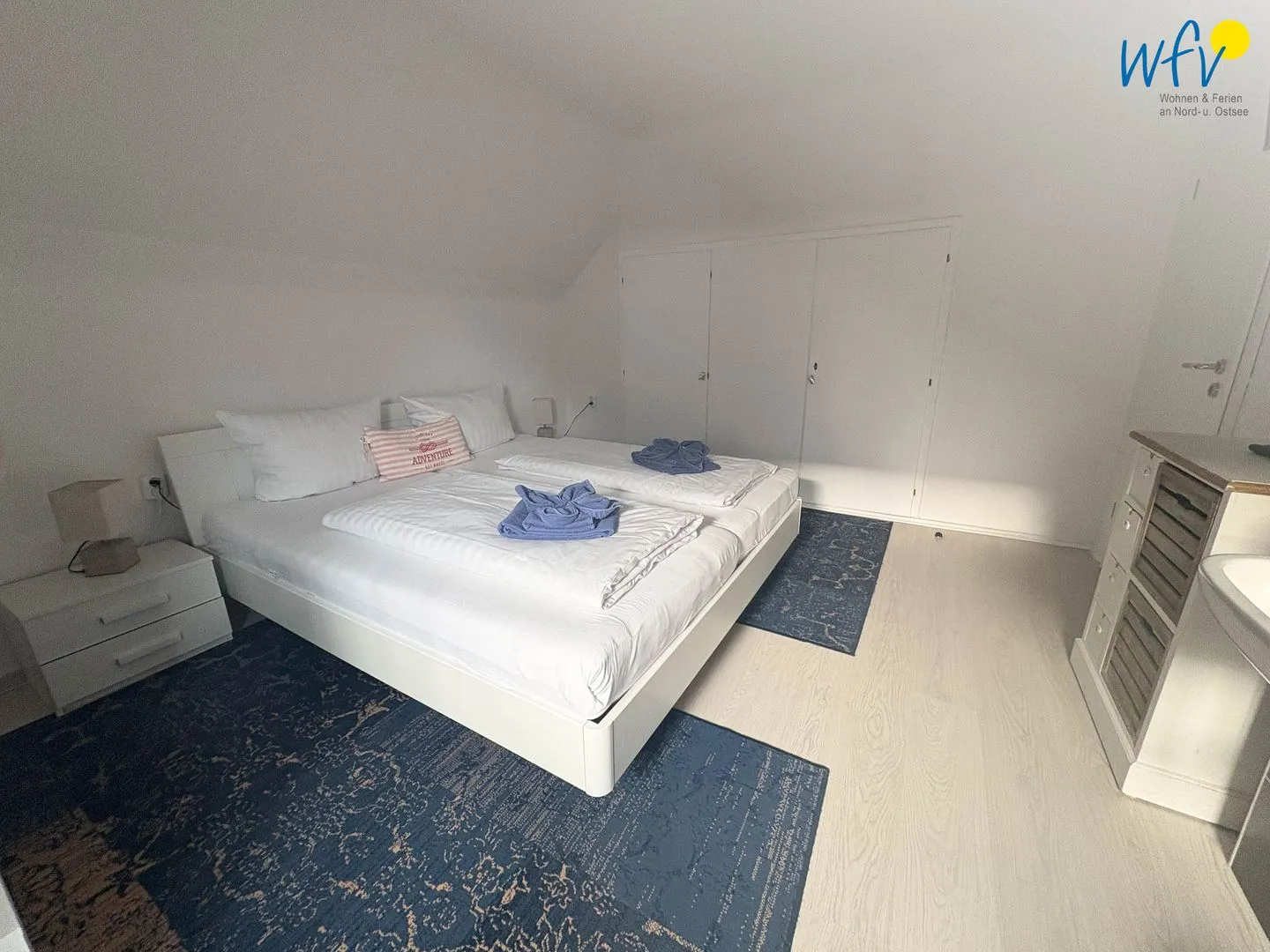 Villa Düna Ferienwohnung 4 Wangerooge - Schlafzimmer