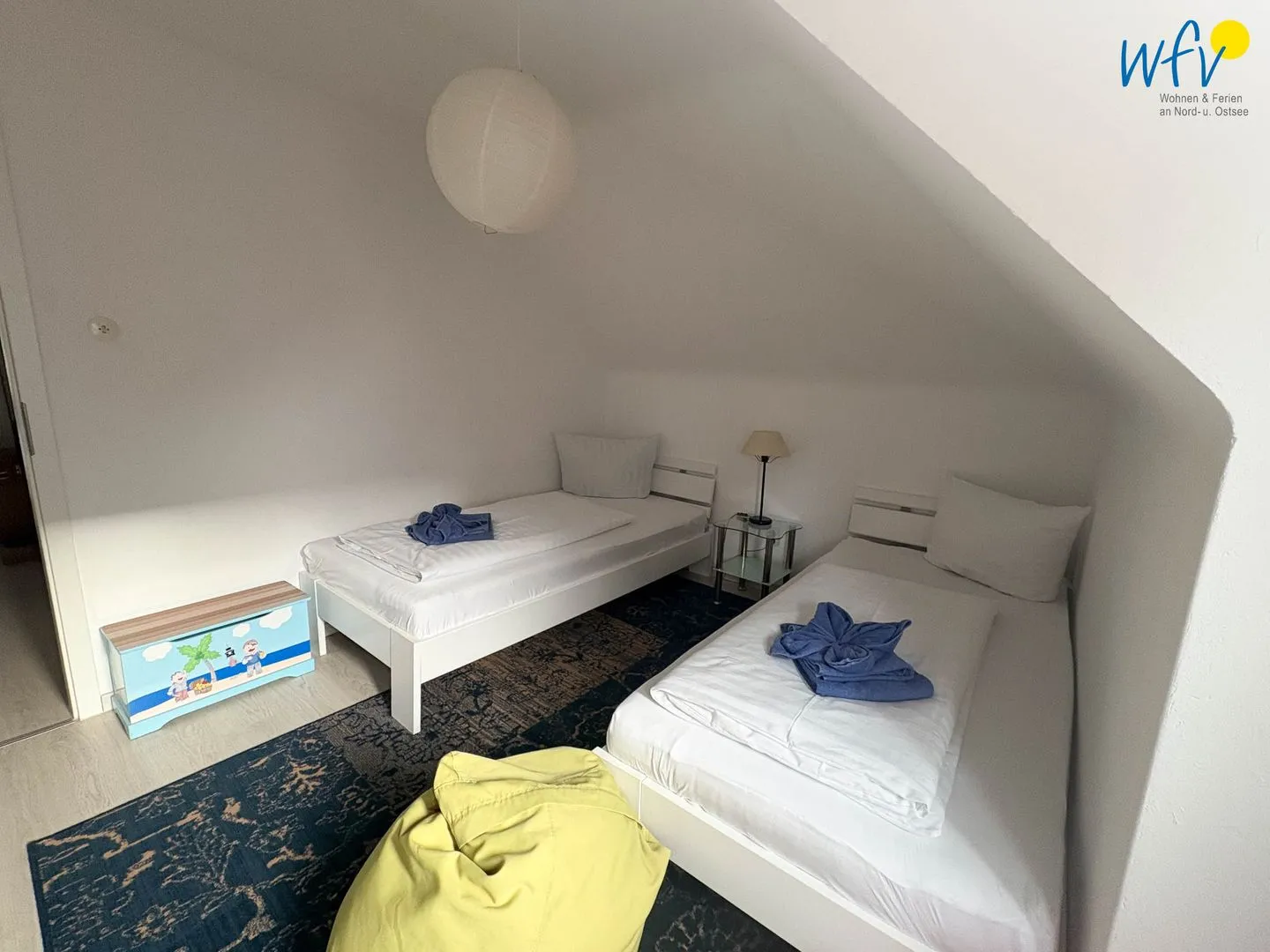Villa Düna Ferienwohnung 4 Wangerooge - Schlafzimmer