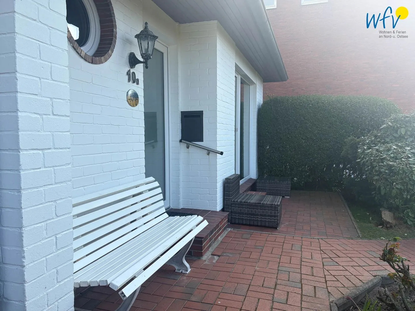 Villa Düna Ferienwohnung 5 Wangerooge - Terrasse