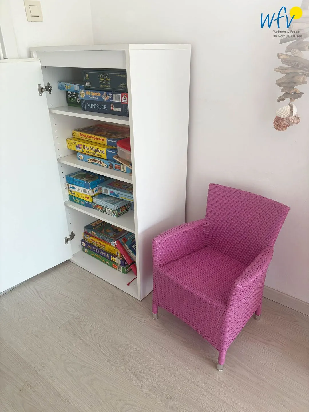 Villa Düna Ferienwohnung 5 Wangerooge - Schlafzimmer