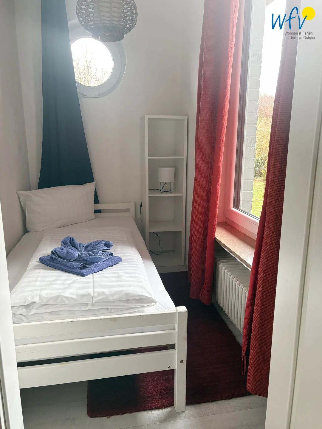Villa Düna Ferienwohnung 5 Wangerooge - Schlafzimmer